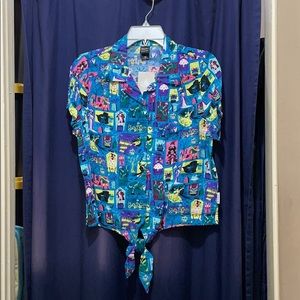 Disney Haunted Mansion camp shirt